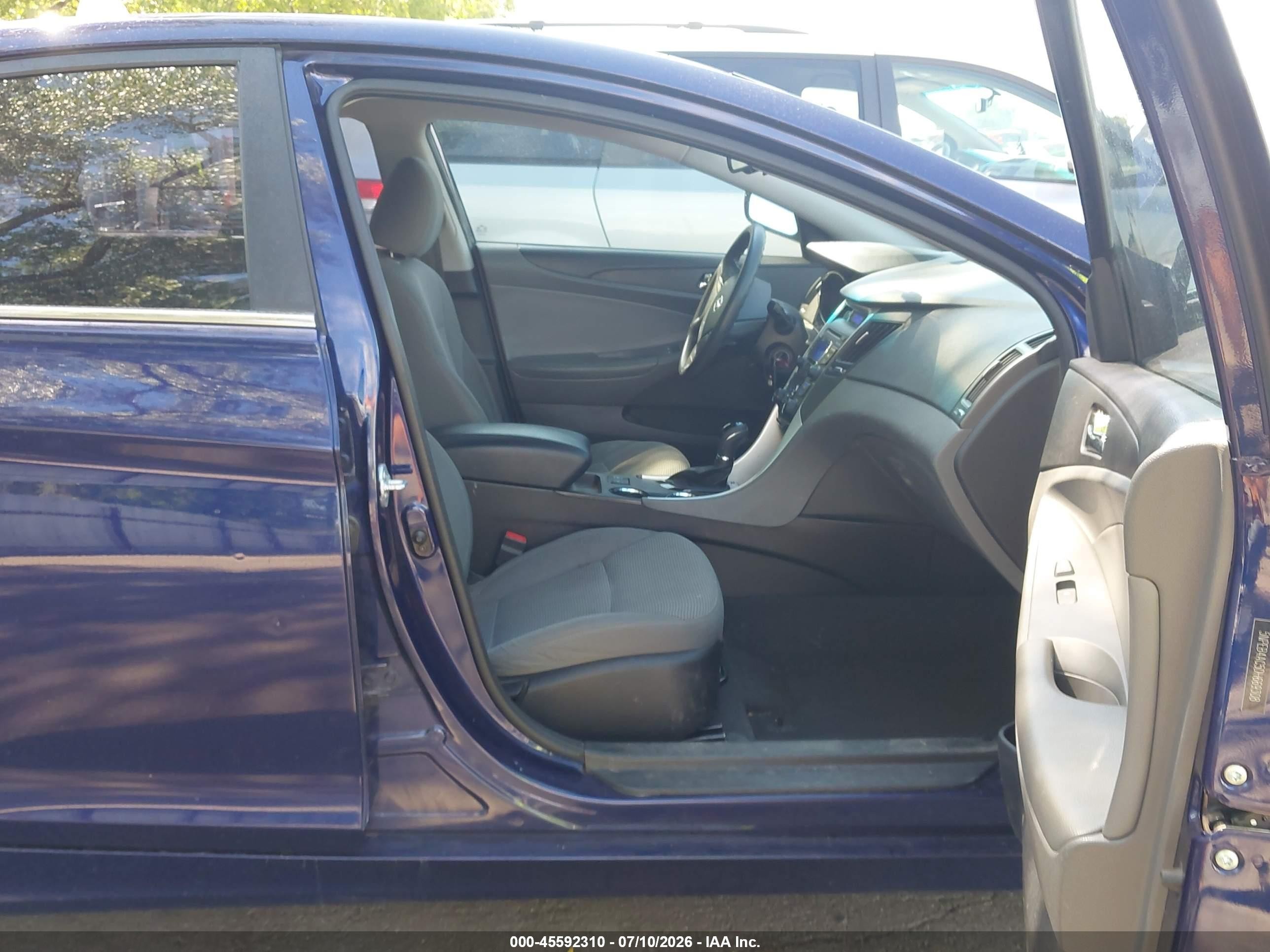 2013 Hyundai Sonata Gls Purple vin: 5NPEB4AC5DH669308