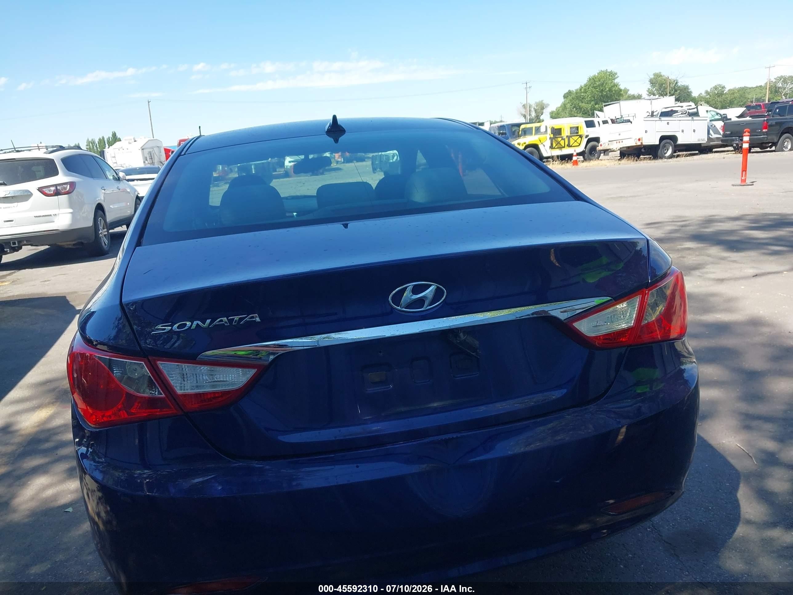 2013 Hyundai Sonata Gls Purple vin: 5NPEB4AC5DH669308