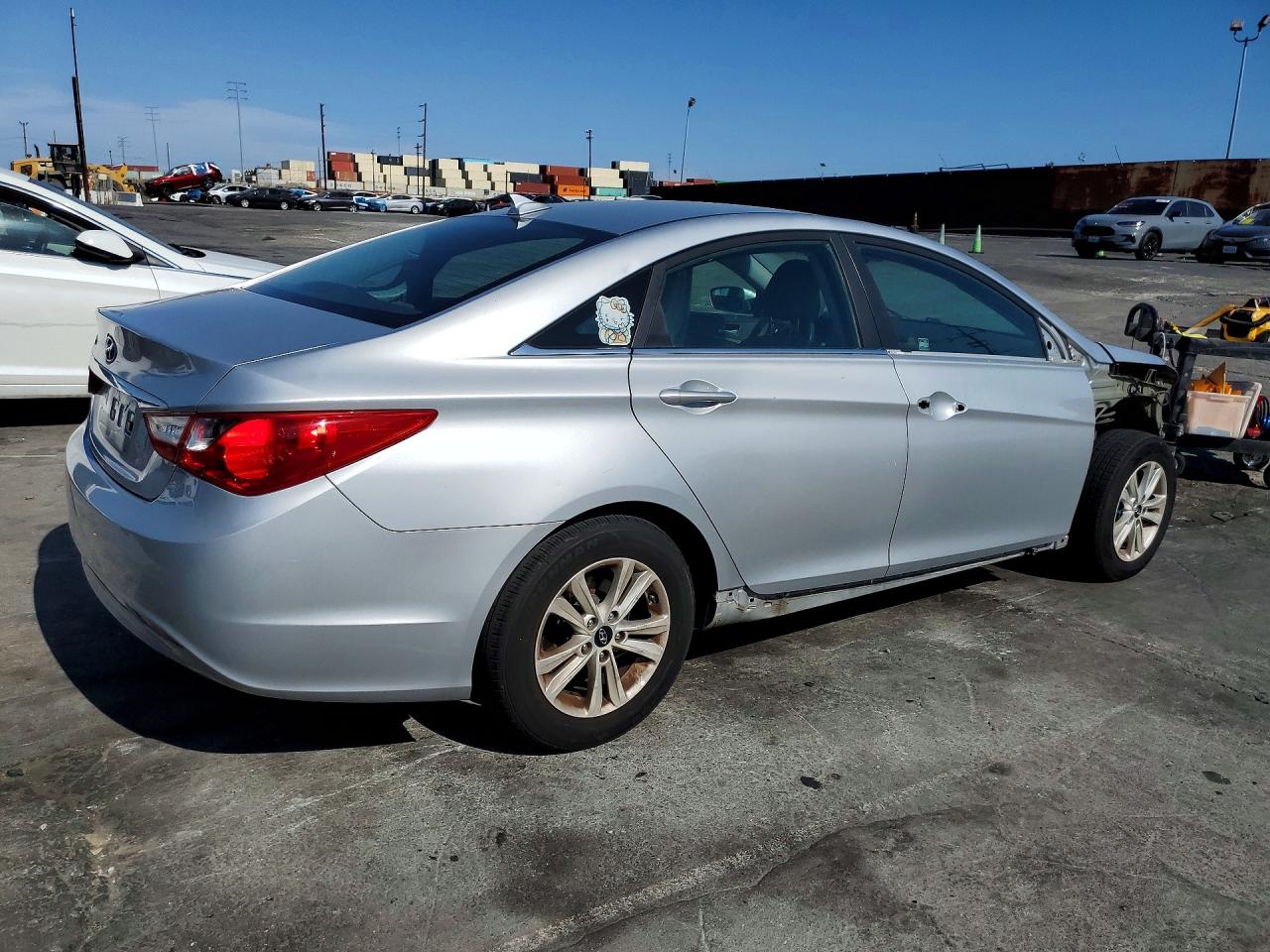 2013 Hyundai Sonata Gls Silver vin: 5NPEB4AC5DH673181