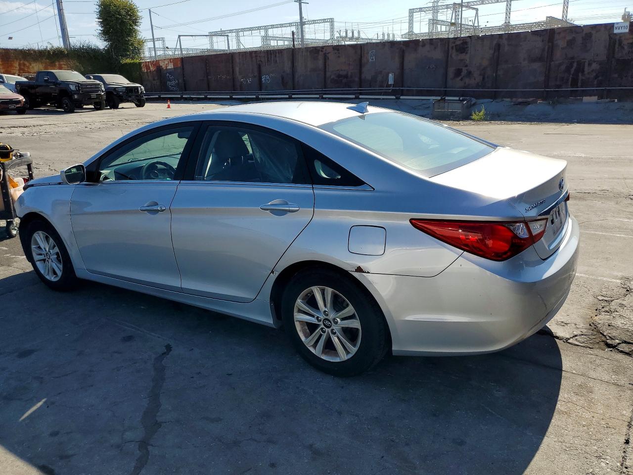 2013 Hyundai Sonata Gls Silver vin: 5NPEB4AC5DH673181