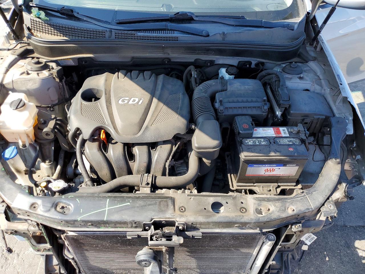 2013 Hyundai Sonata Gls Silver vin: 5NPEB4AC5DH673181