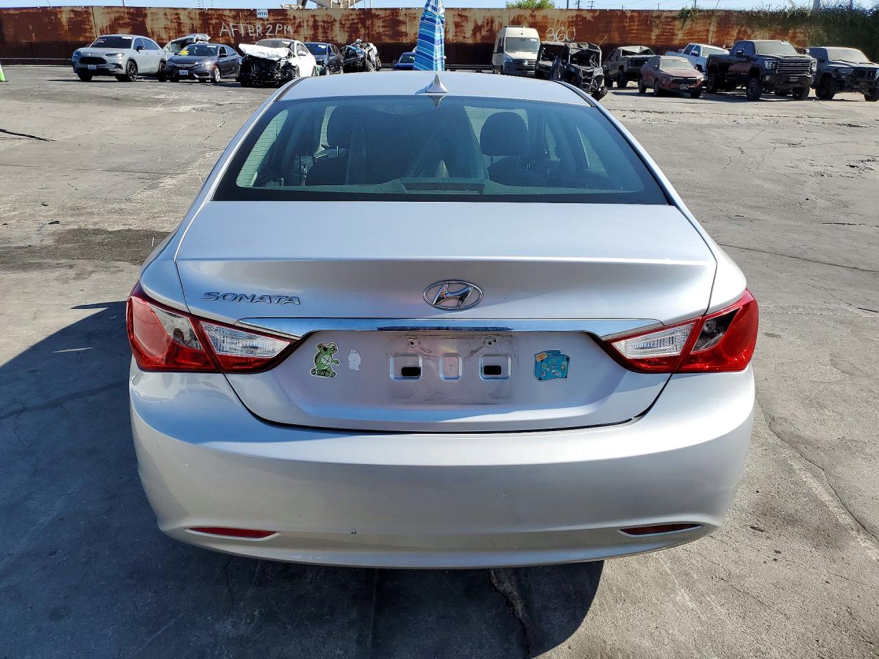 2013 Hyundai Sonata Gls Silver vin: 5NPEB4AC5DH673181