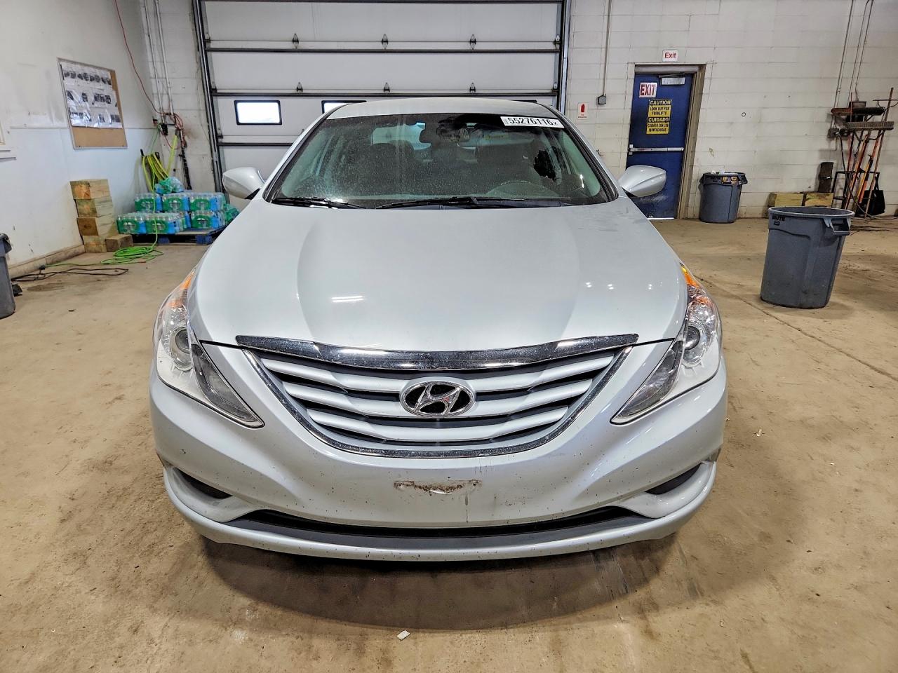 2013 Hyundai Sonata Gls Silver vin: 5NPEB4AC5DH687033