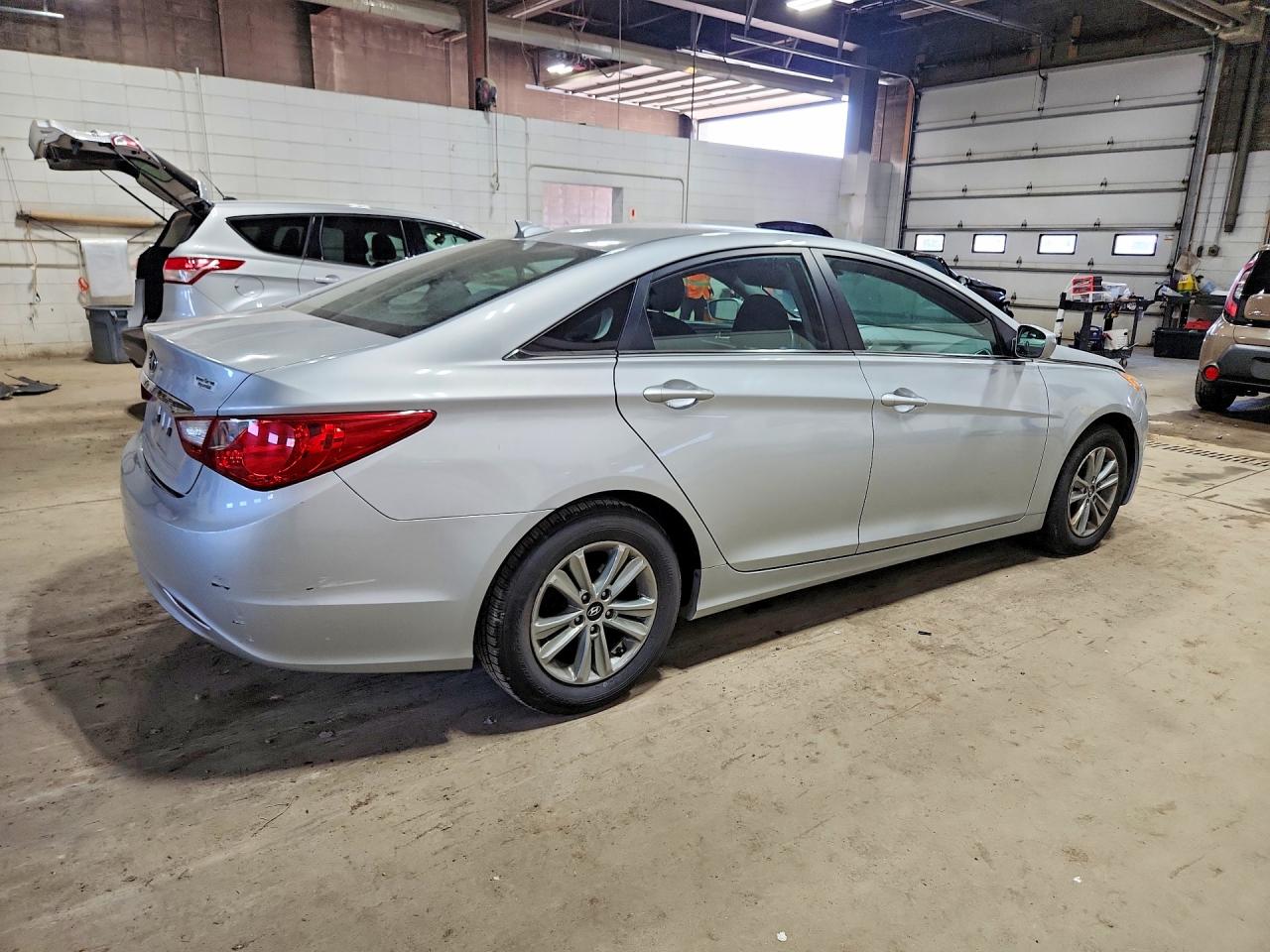 2013 Hyundai Sonata Gls Silver vin: 5NPEB4AC5DH687033