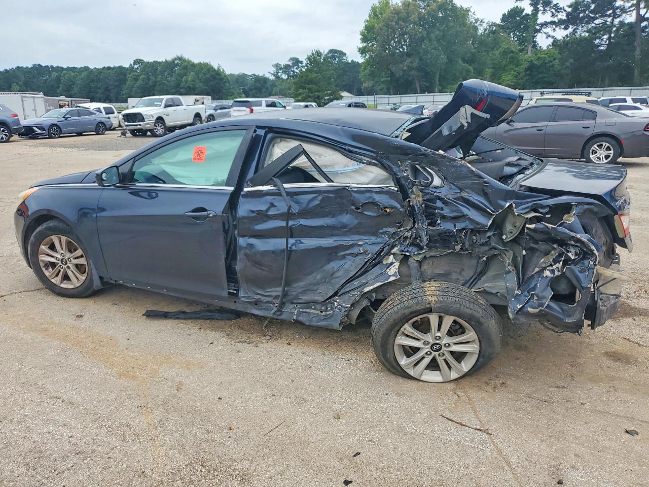 2013 Hyundai Sonata Gls Black vin: 5NPEB4AC5DH691177