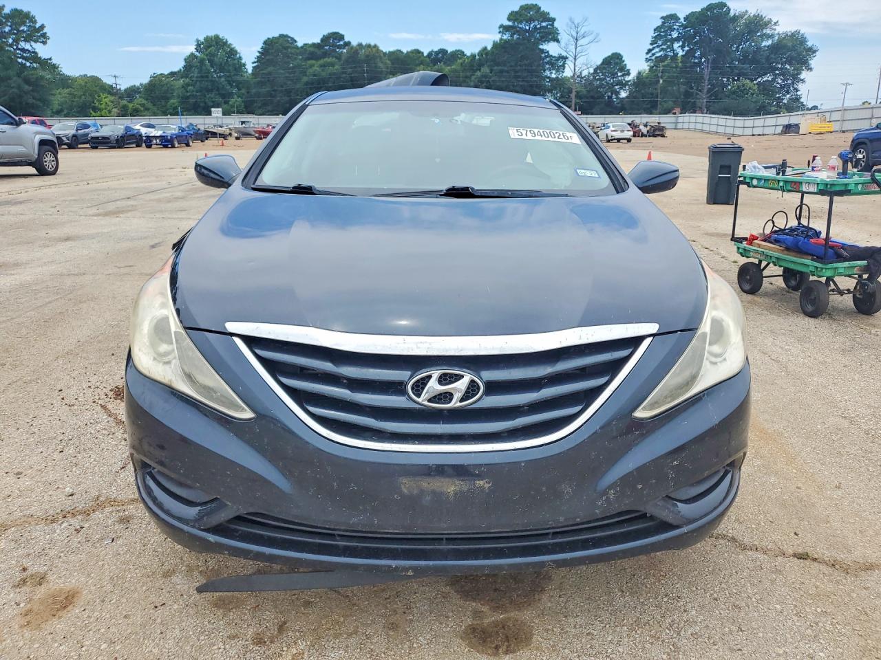 2013 Hyundai Sonata Gls Black vin: 5NPEB4AC5DH691177