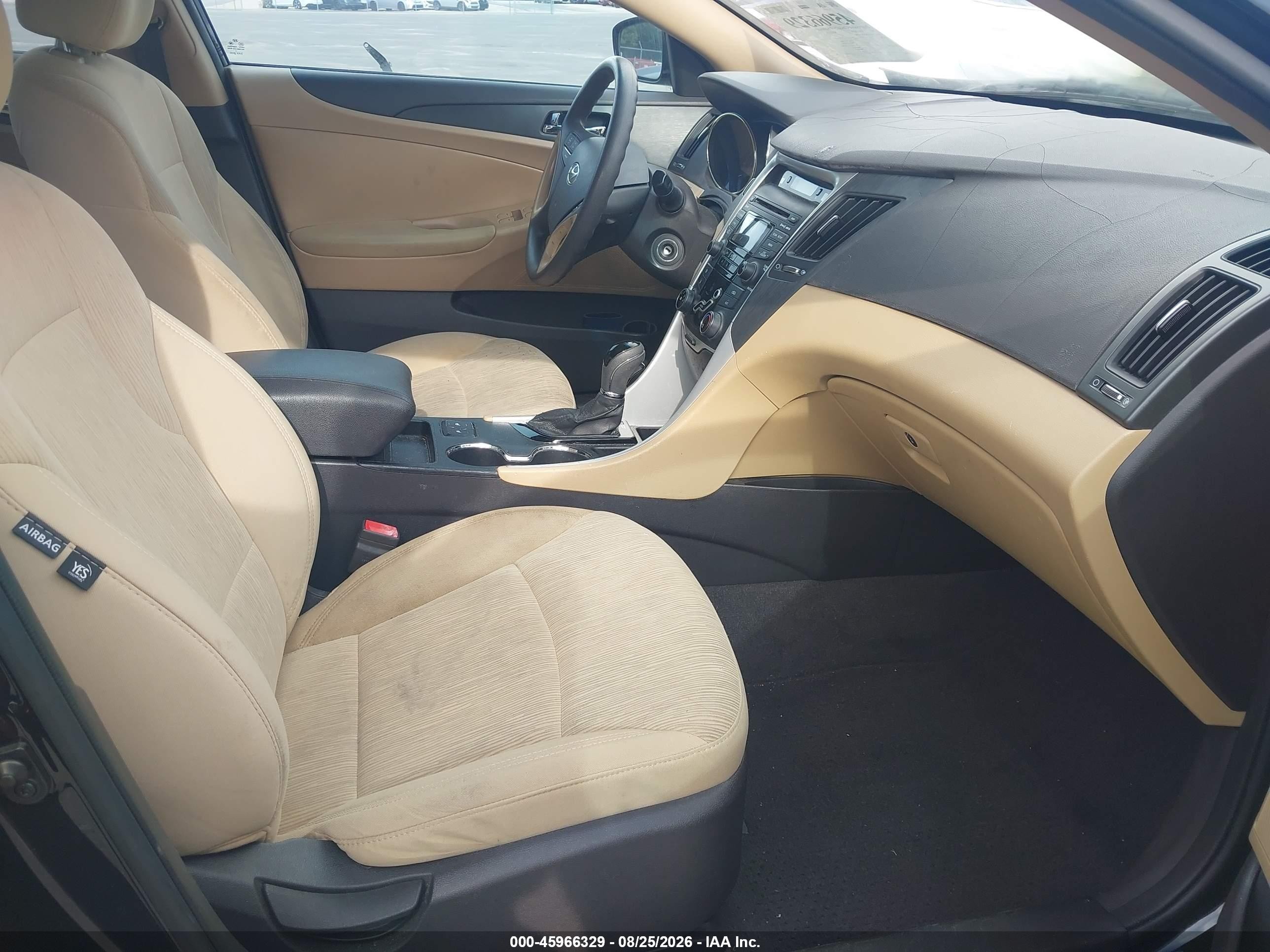 2013 Hyundai Sonata Gls Black vin: 5NPEB4AC5DH707989