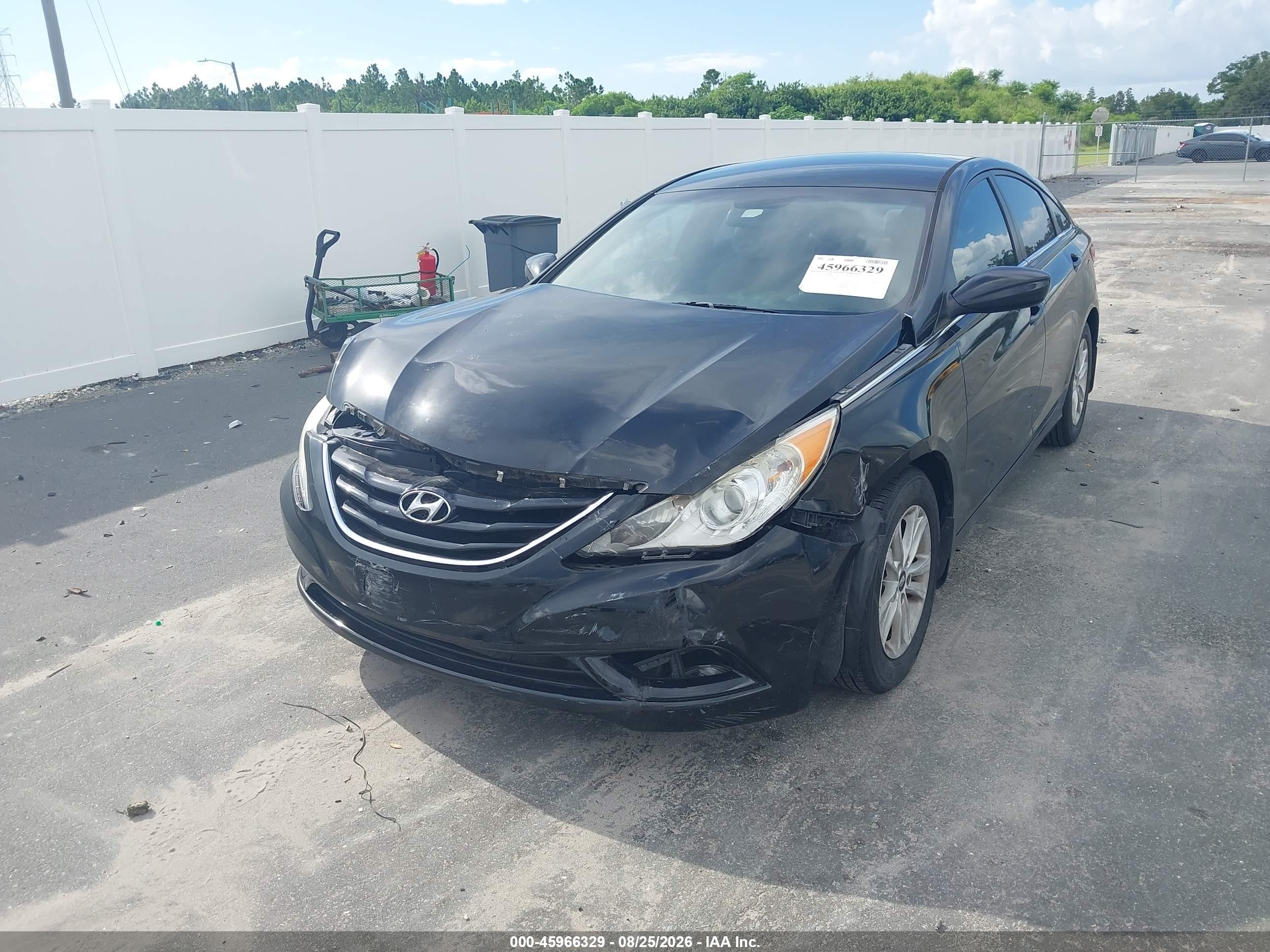 2013 Hyundai Sonata Gls Black vin: 5NPEB4AC5DH707989
