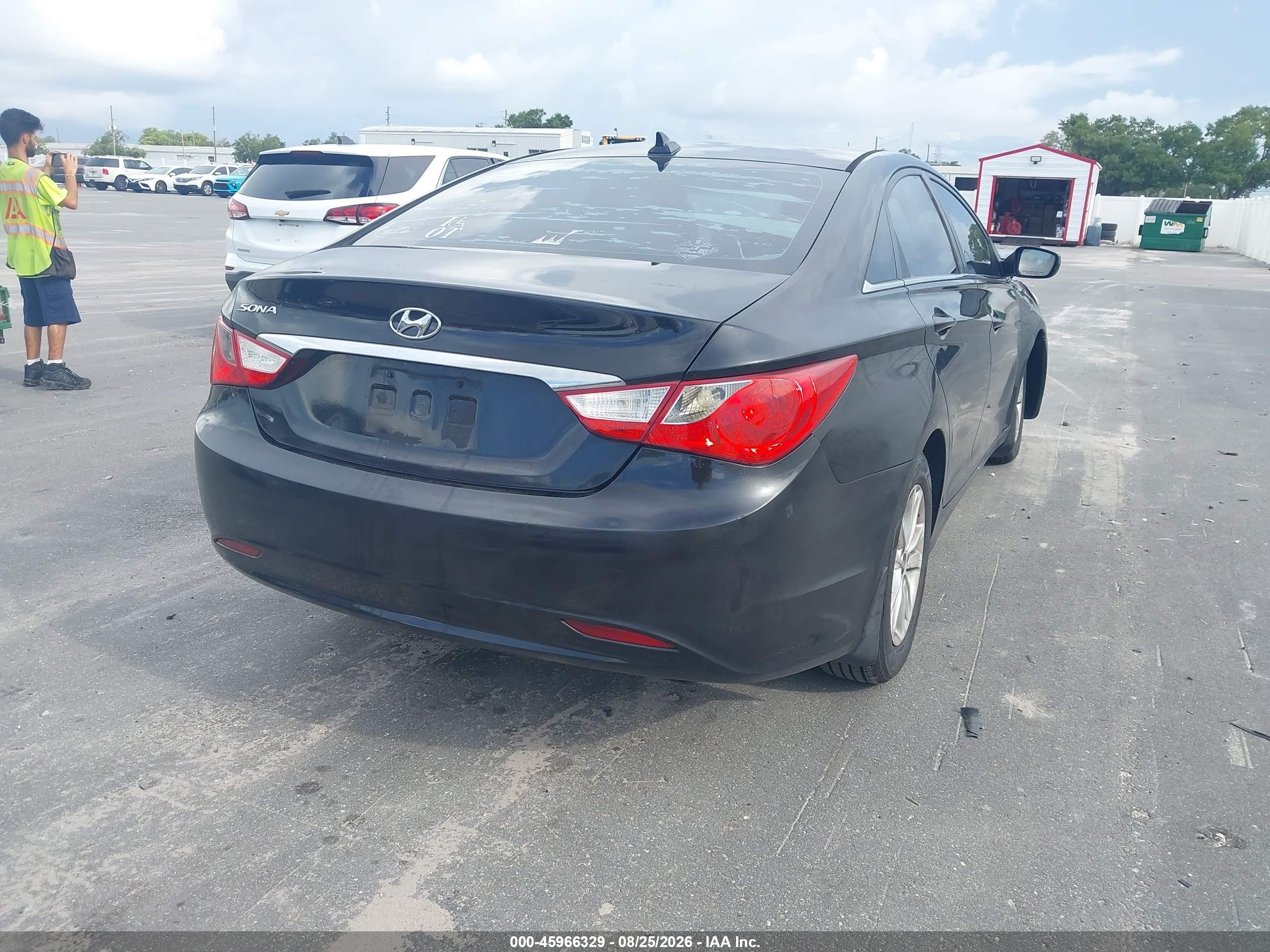 2013 Hyundai Sonata Gls Black vin: 5NPEB4AC5DH707989