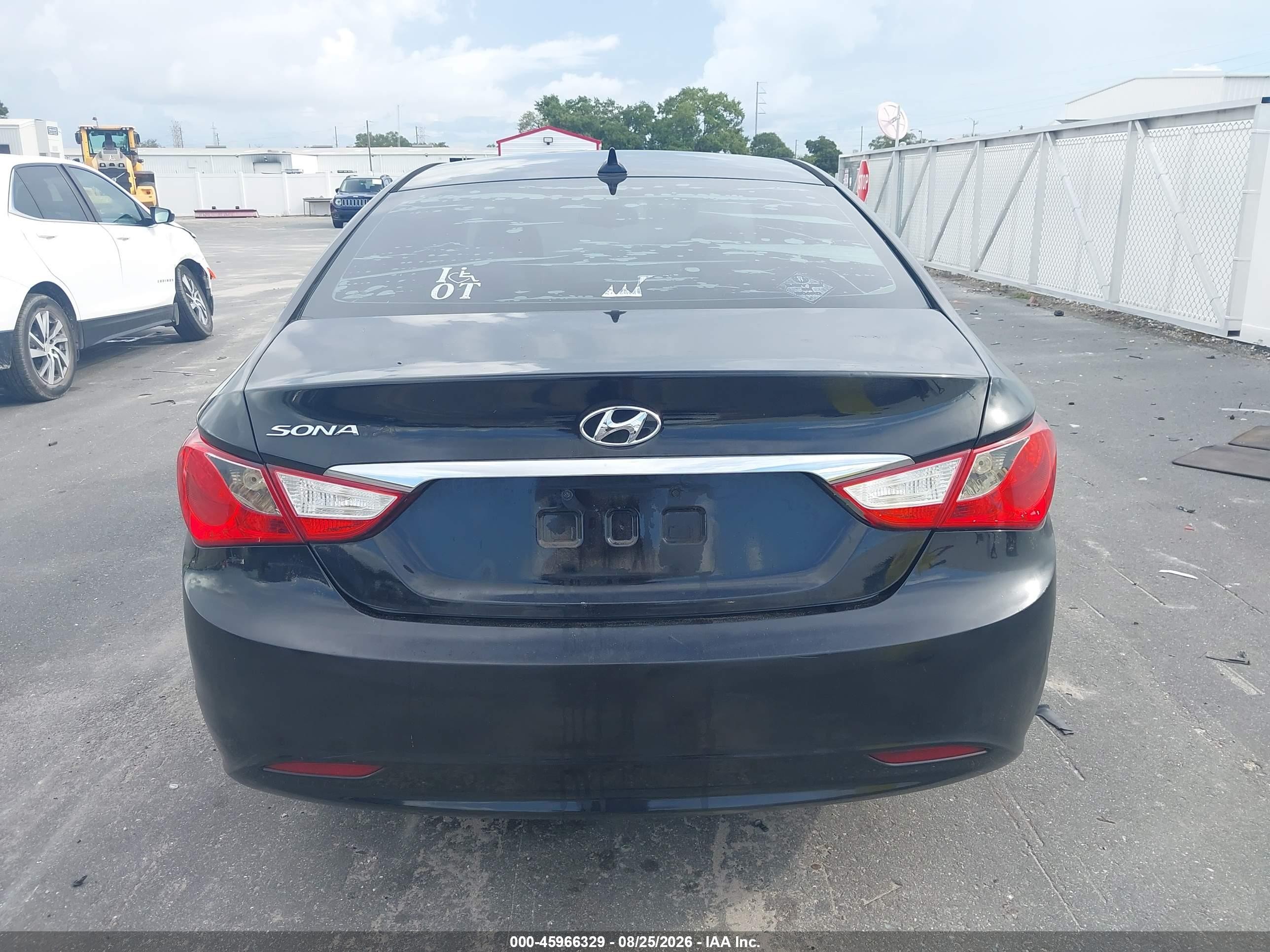 2013 Hyundai Sonata Gls Black vin: 5NPEB4AC5DH707989