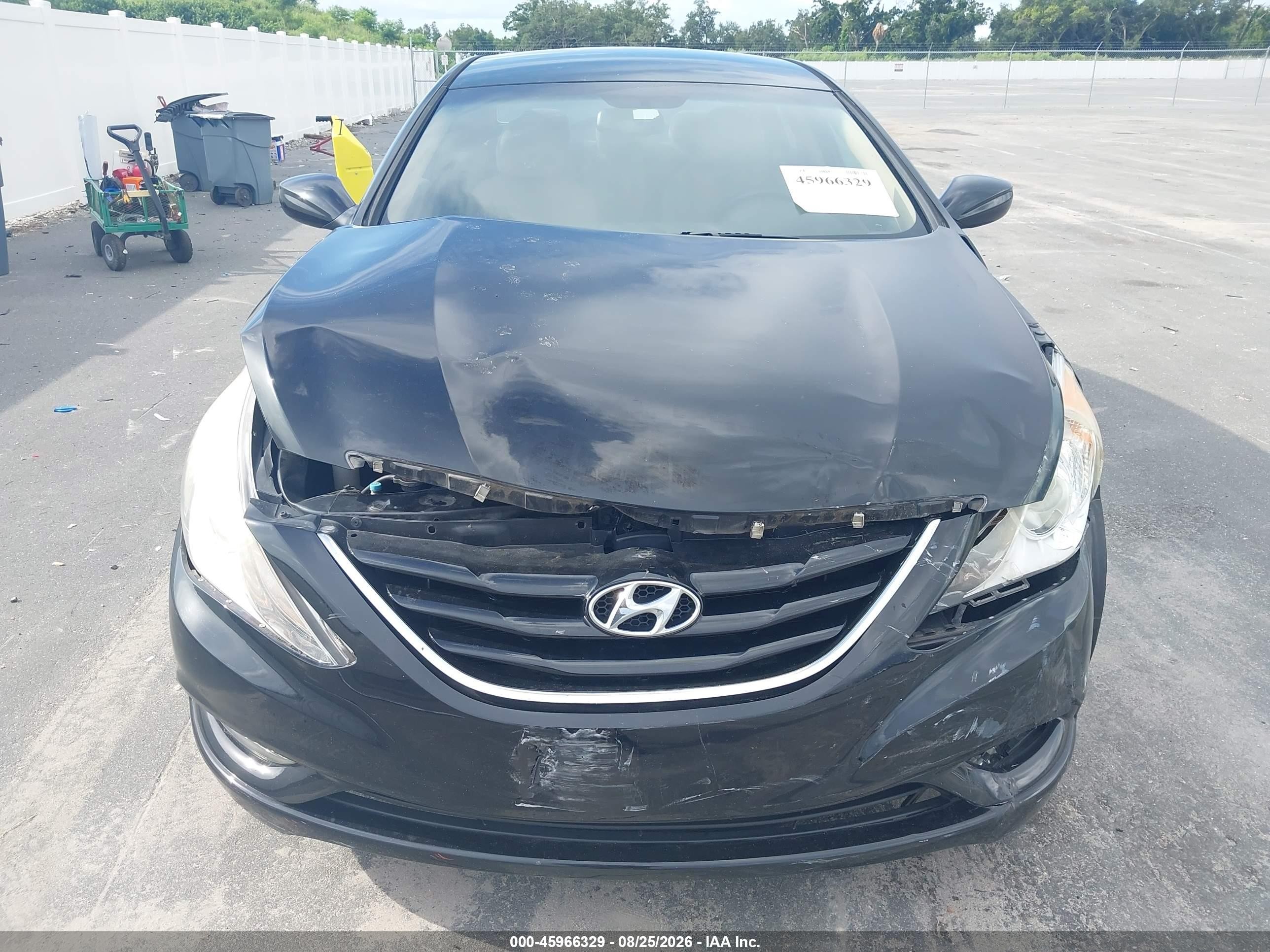 2013 Hyundai Sonata Gls Black vin: 5NPEB4AC5DH707989