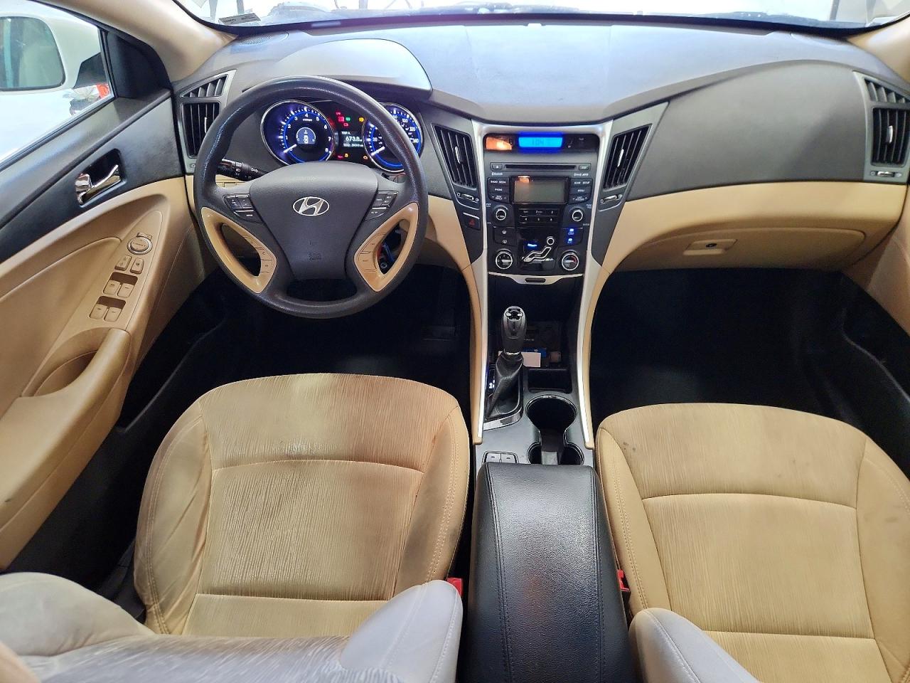 2013 Hyundai Sonata Gls White vin: 5NPEB4AC5DH725845