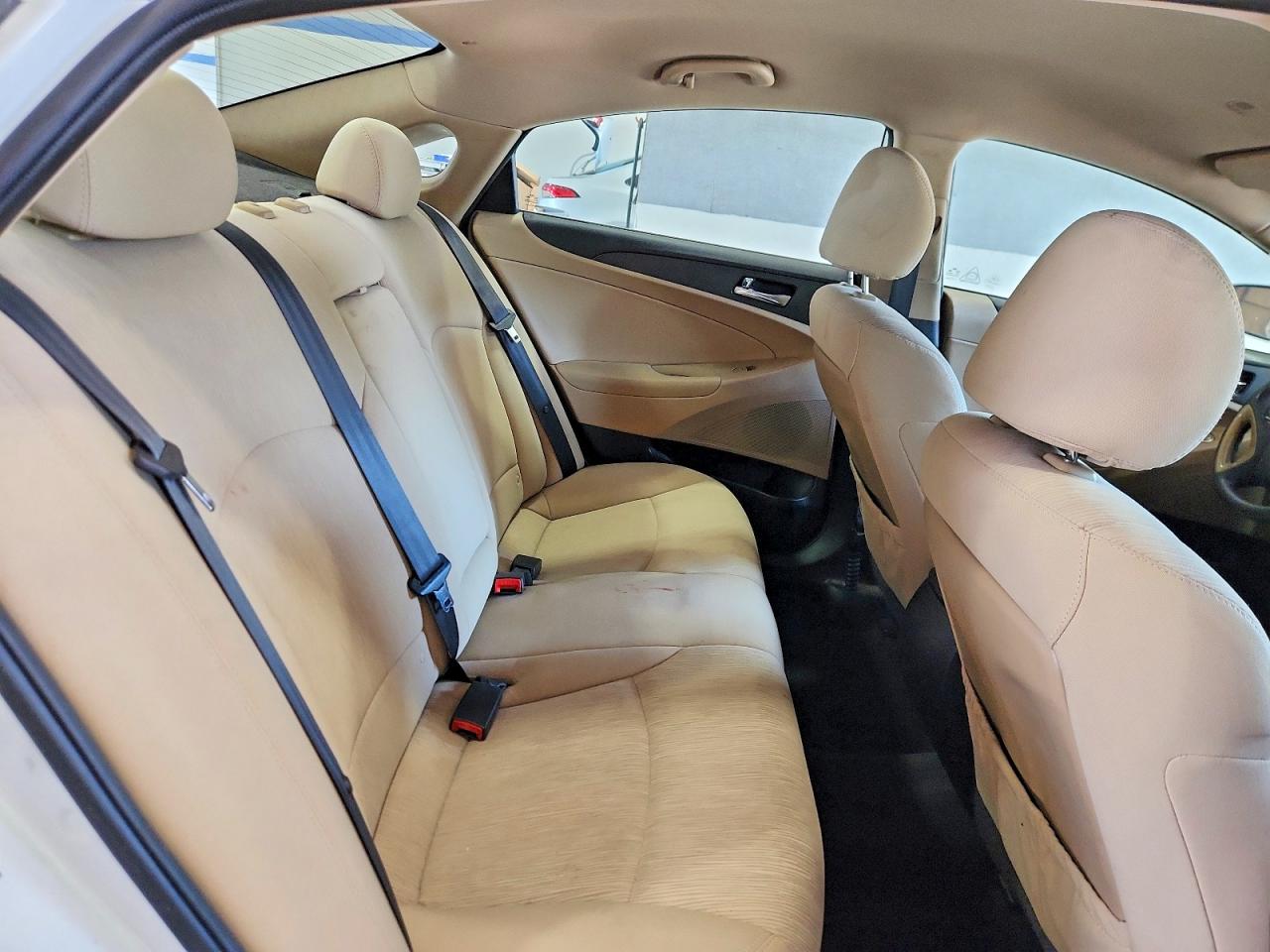 2013 Hyundai Sonata Gls White vin: 5NPEB4AC5DH725845