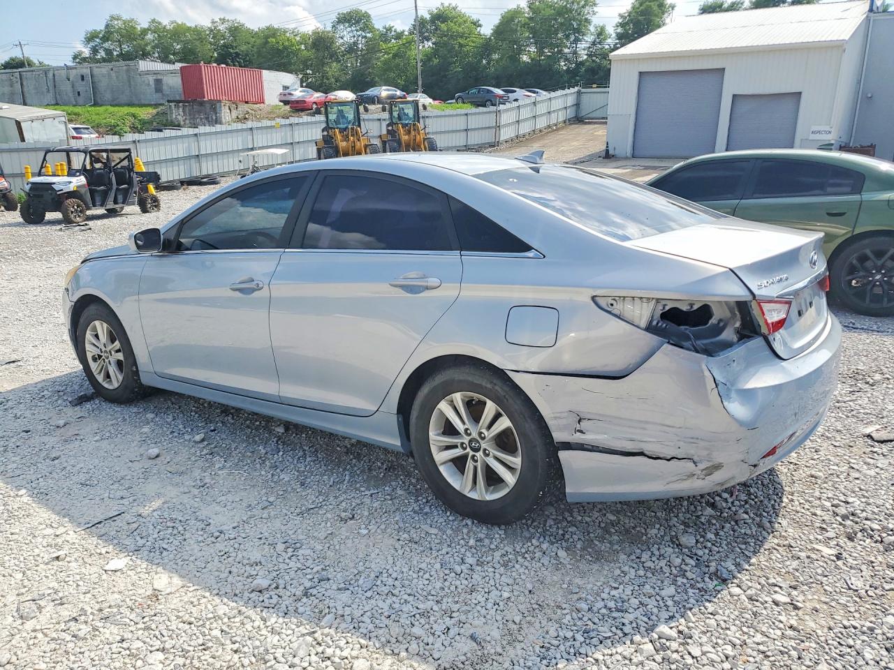 2013 Hyundai Sonata Gls Silver vin: 5NPEB4AC5DH733847