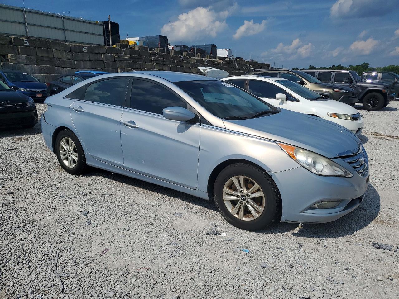2013 Hyundai Sonata Gls Silver vin: 5NPEB4AC5DH733847