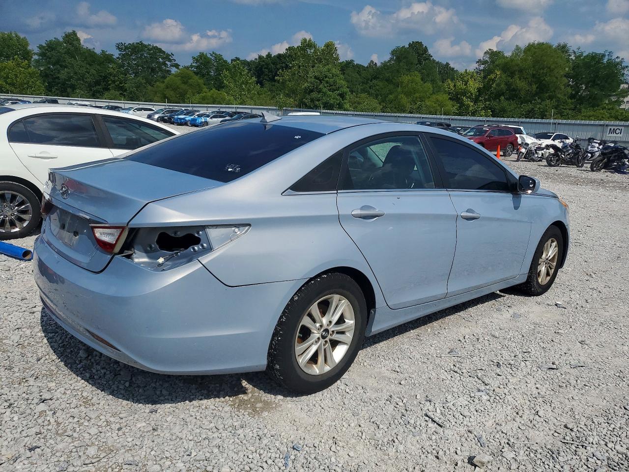 2013 Hyundai Sonata Gls Silver vin: 5NPEB4AC5DH733847