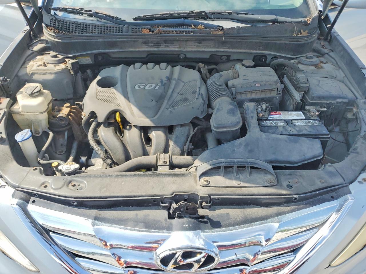 2013 Hyundai Sonata Gls Silver vin: 5NPEB4AC5DH733847