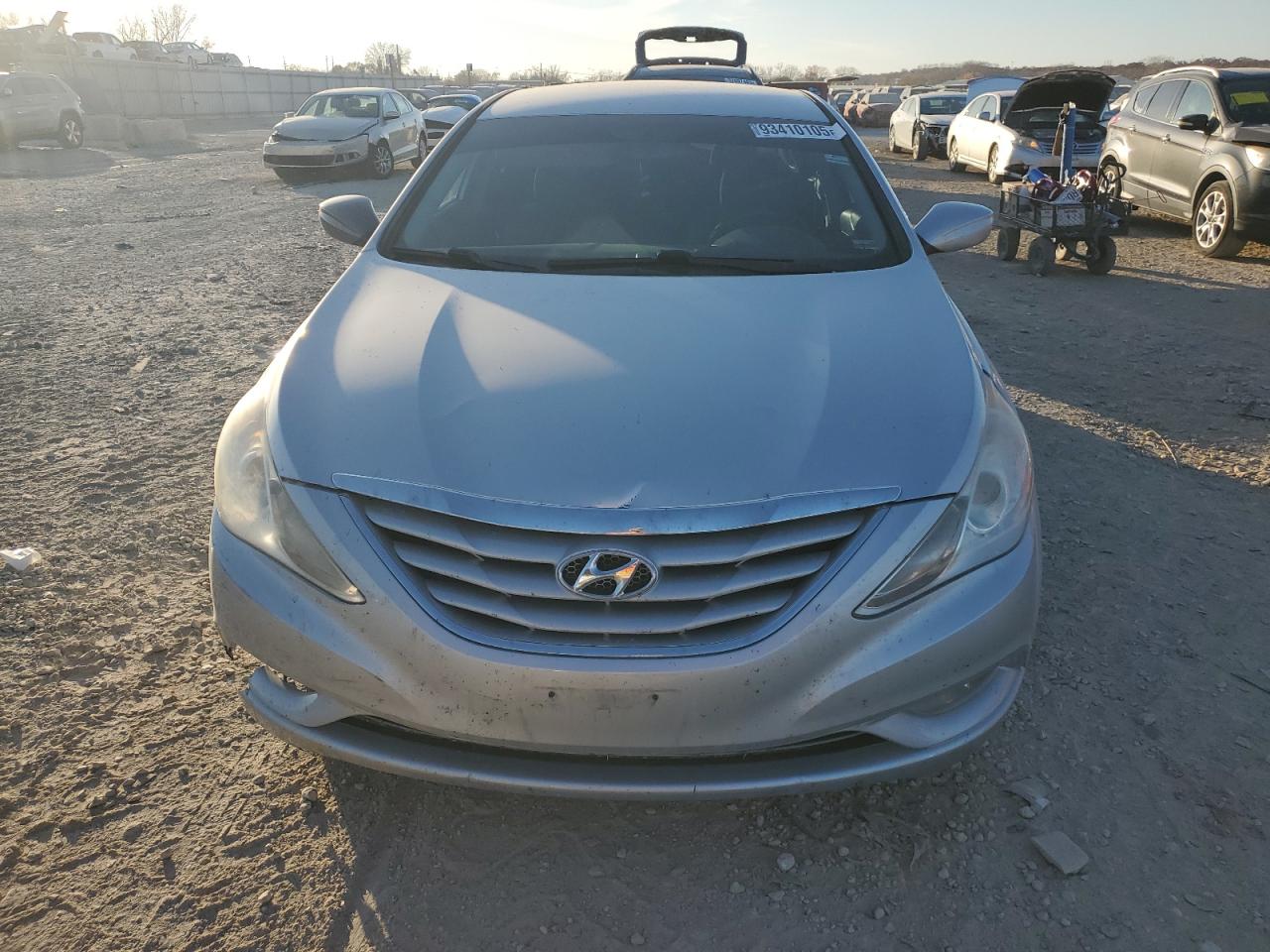2013 Hyundai Sonata Gls Silver vin: 5NPEB4AC5DH735873