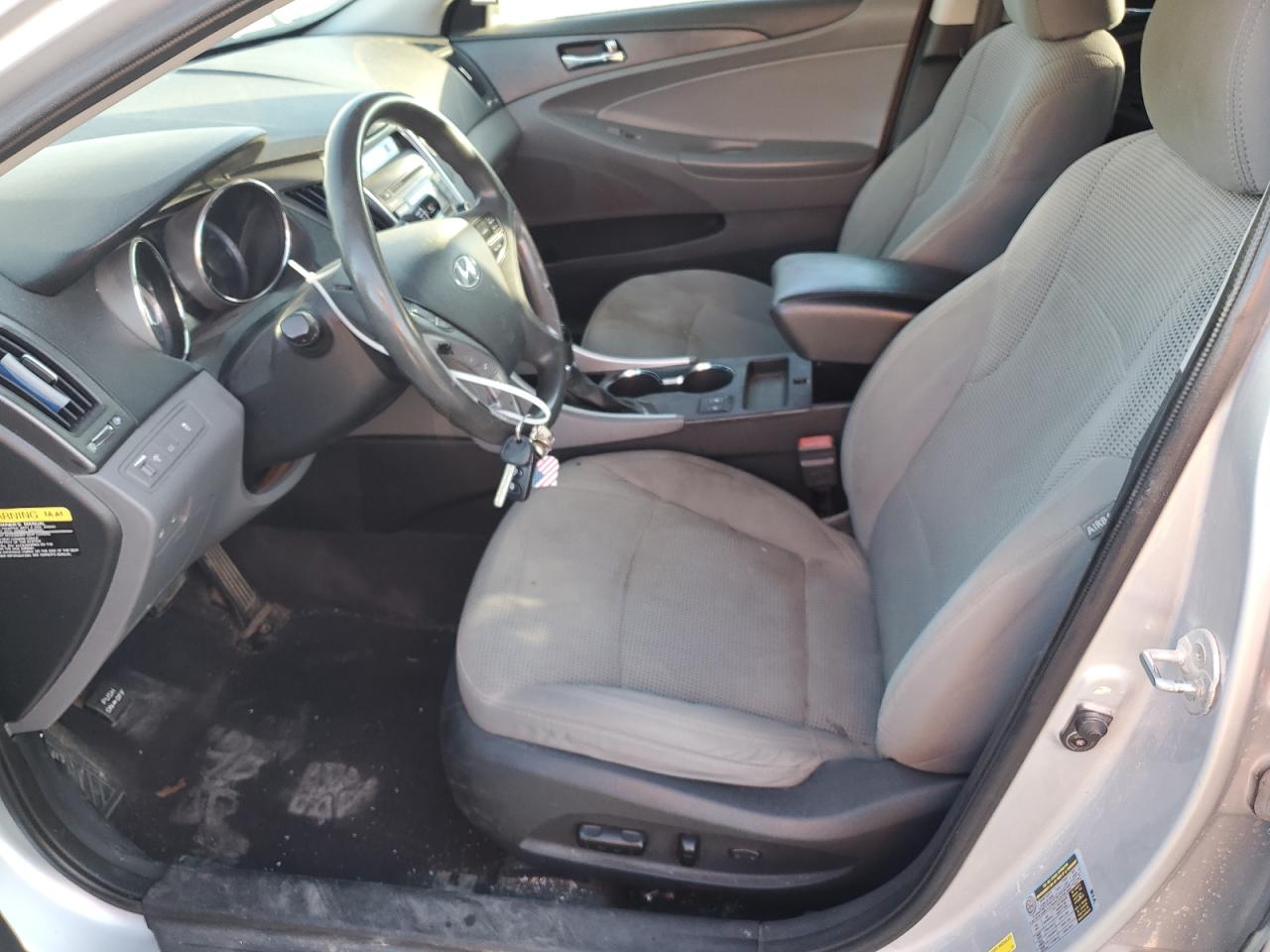 2013 Hyundai Sonata Gls Silver vin: 5NPEB4AC5DH735873