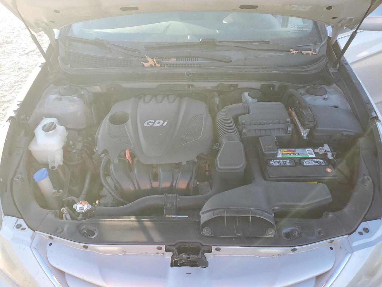 2013 Hyundai Sonata Gls Silver vin: 5NPEB4AC5DH735873