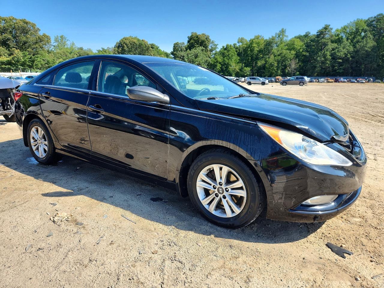 2013 Hyundai Sonata Gls Черный vin: 5NPEB4AC5DH746176