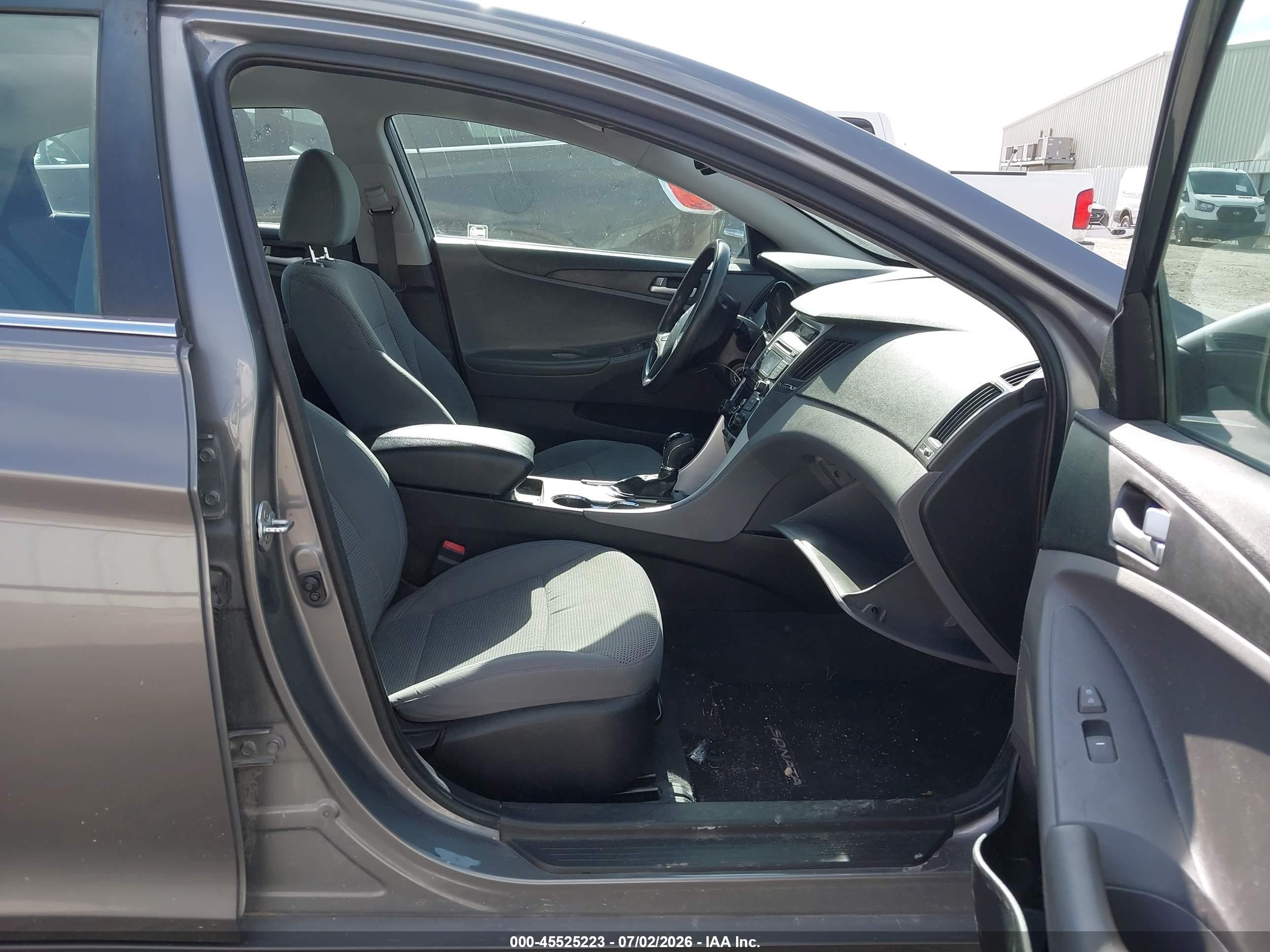 2013 Hyundai Sonata Gls Gray vin: 5NPEB4AC5DH749398