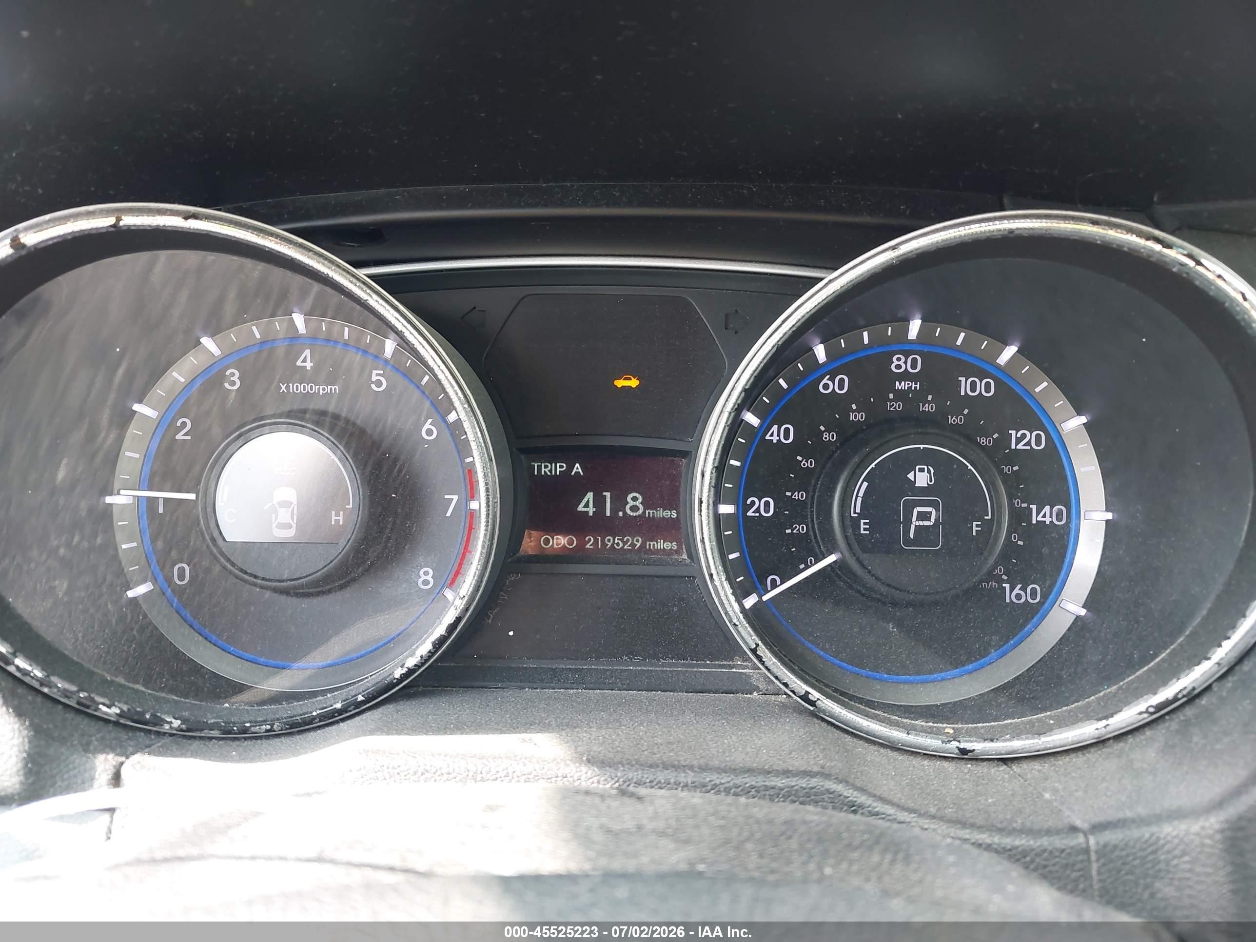 2013 Hyundai Sonata Gls Gray vin: 5NPEB4AC5DH749398