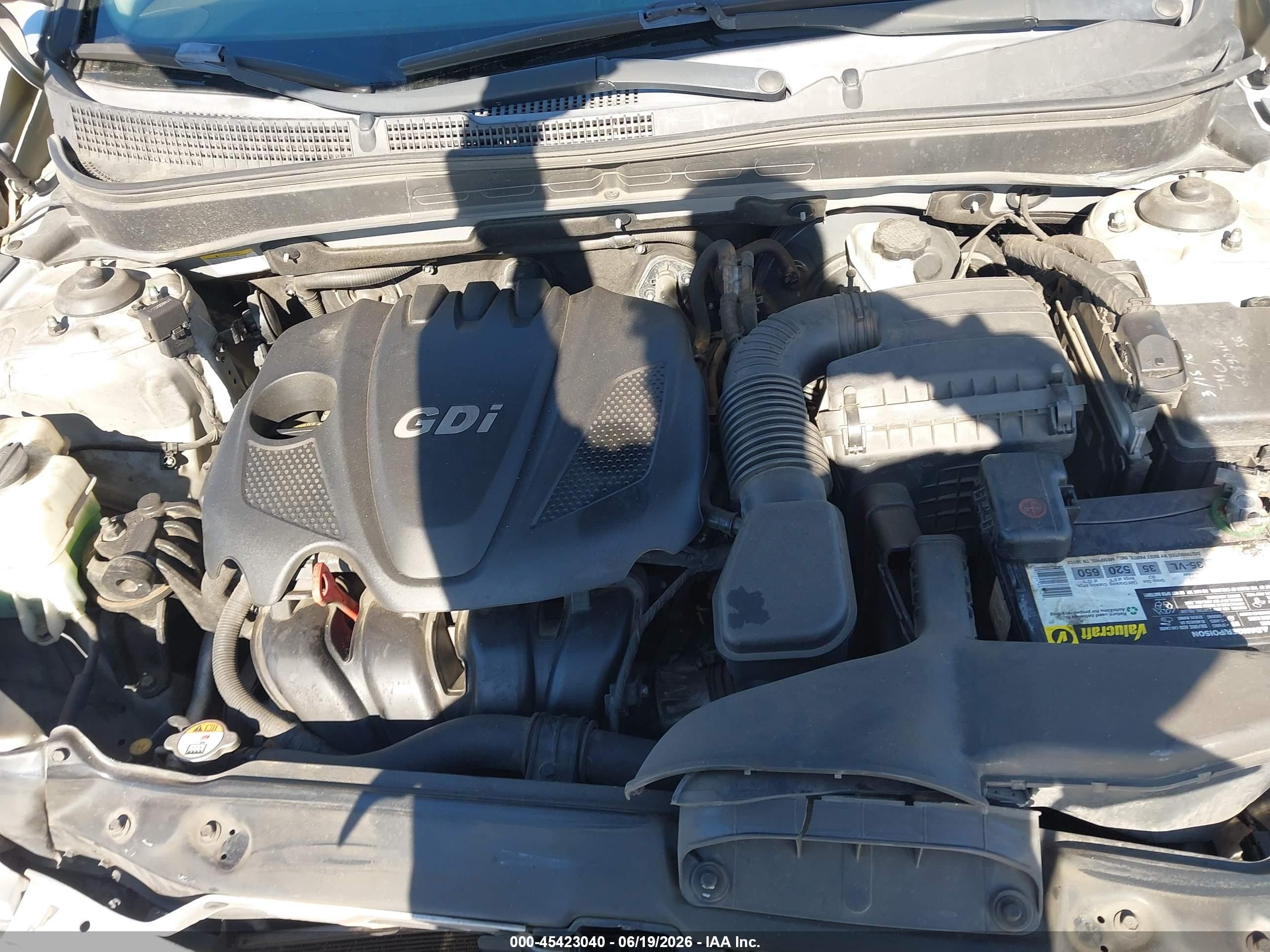 2013 Hyundai Sonata Gls Silver vin: 5NPEB4AC5DH761177