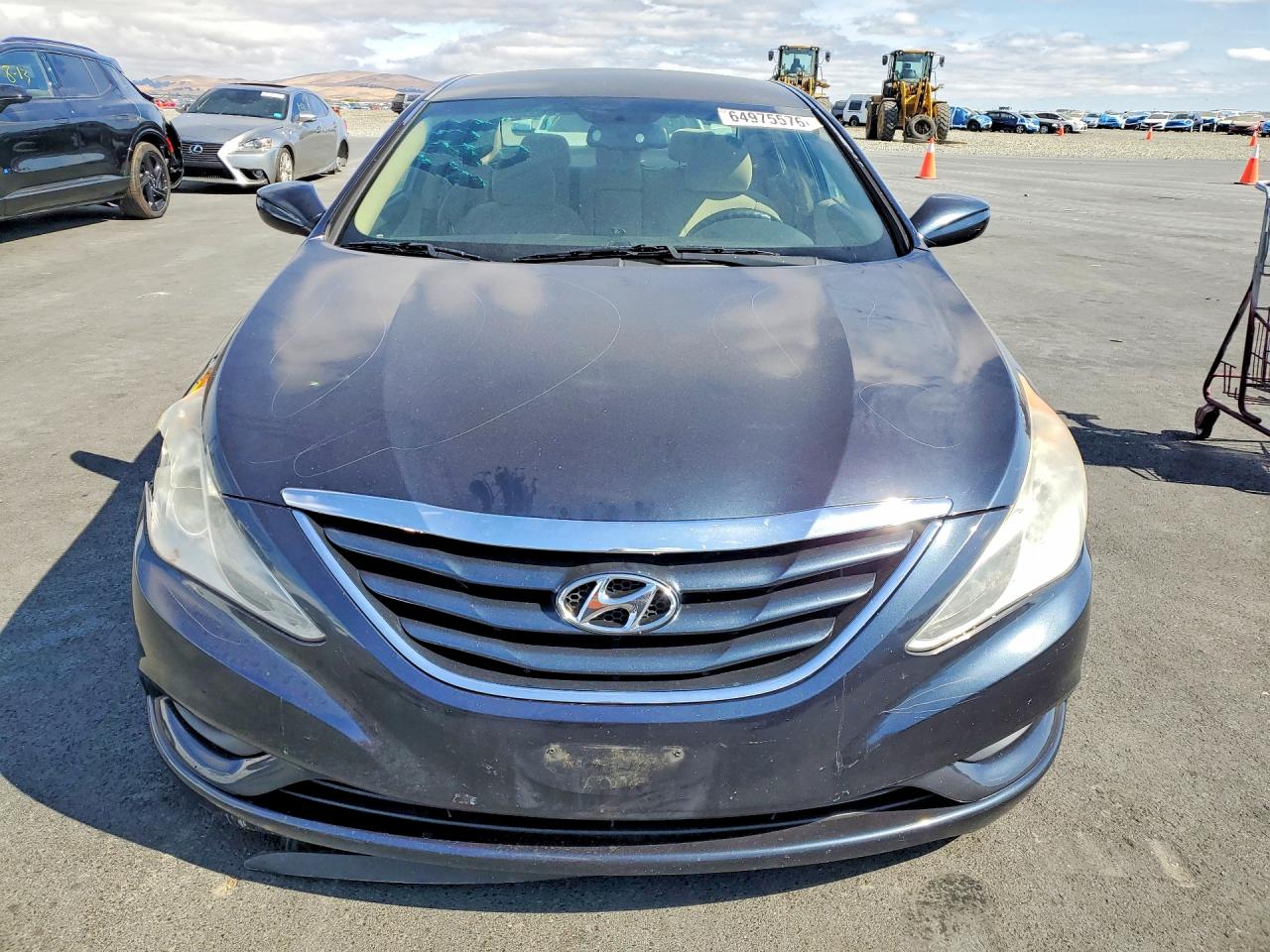 2013 Hyundai Sonata Gls Blue vin: 5NPEB4AC5DH761406