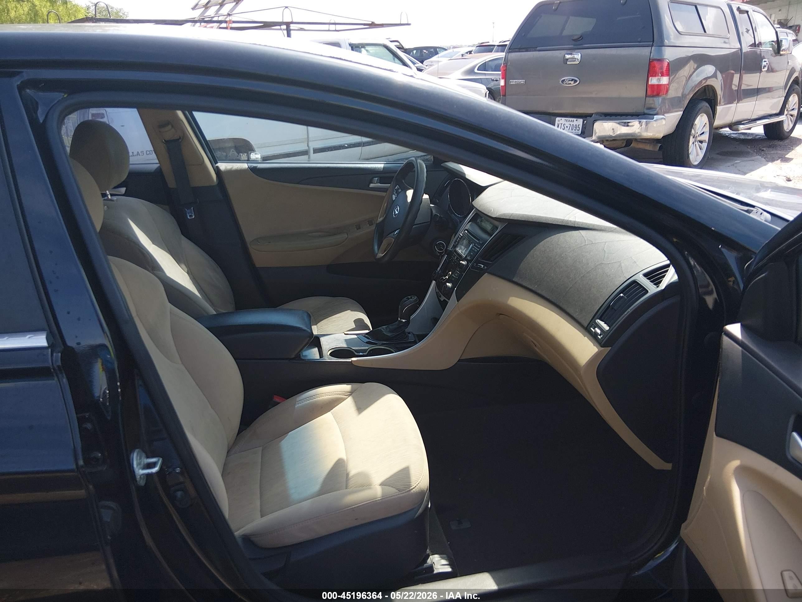 2013 Hyundai Sonata Gls Black vin: 5NPEB4AC5DH761907