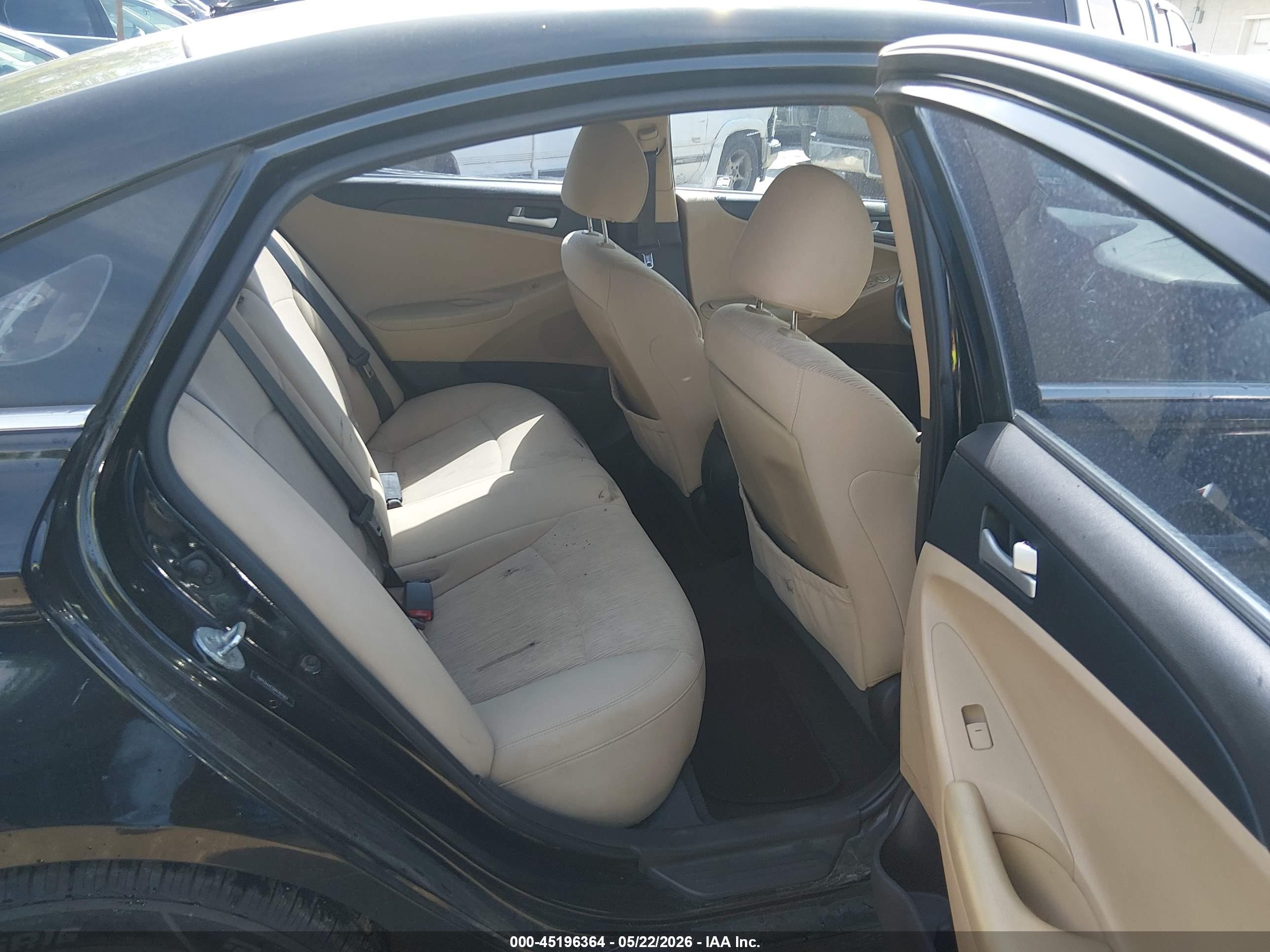 2013 Hyundai Sonata Gls Black vin: 5NPEB4AC5DH761907