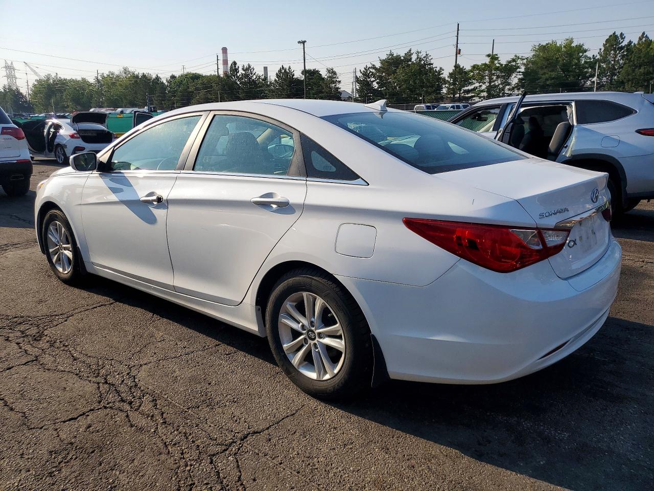 2013 Hyundai Sonata Gls Белый vin: 5NPEB4AC5DH765732