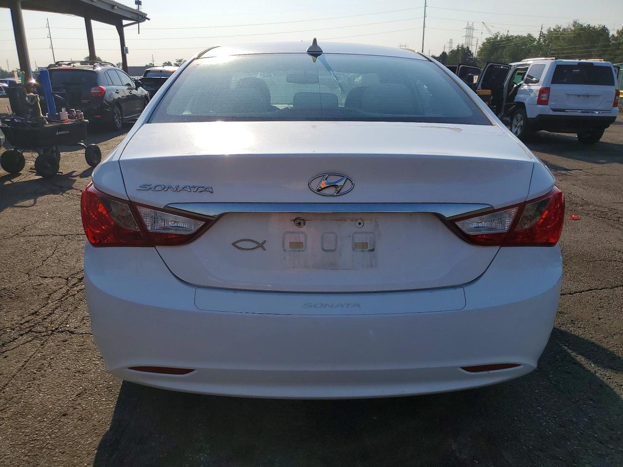 2013 Hyundai Sonata Gls Белый vin: 5NPEB4AC5DH765732
