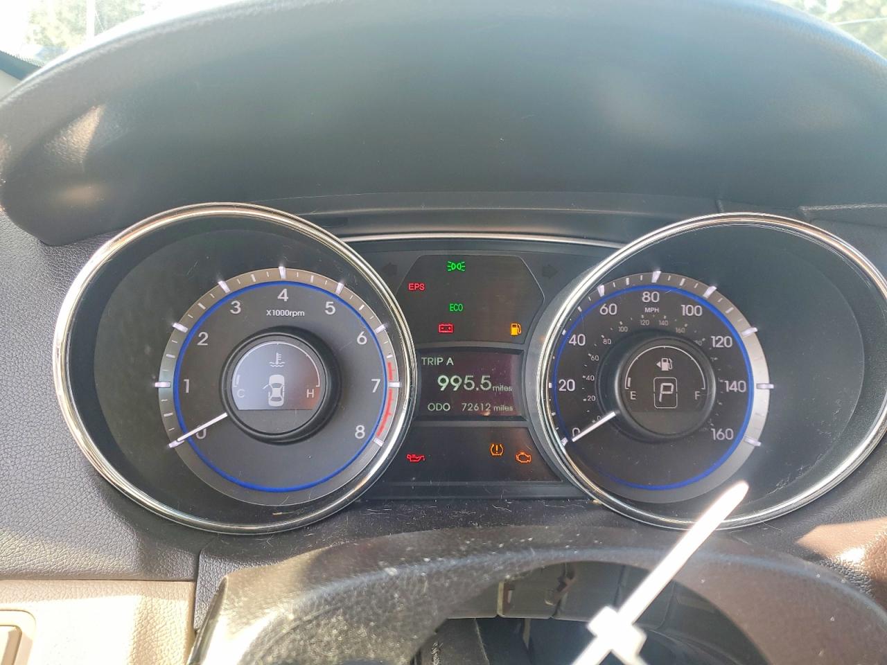 2013 Hyundai Sonata Gls Белый vin: 5NPEB4AC5DH765732