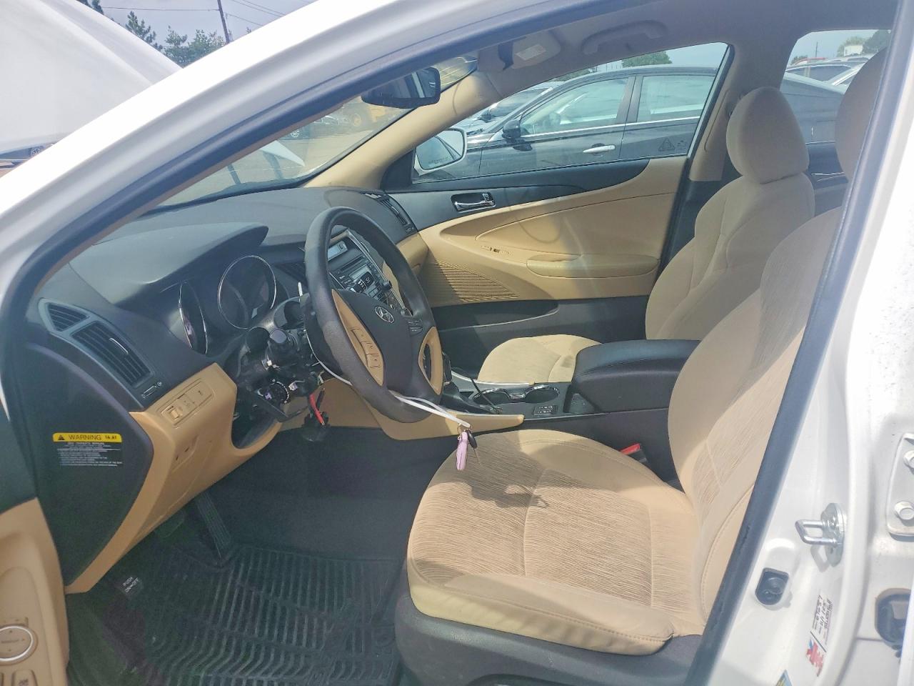 2013 Hyundai Sonata Gls Белый vin: 5NPEB4AC5DH765732