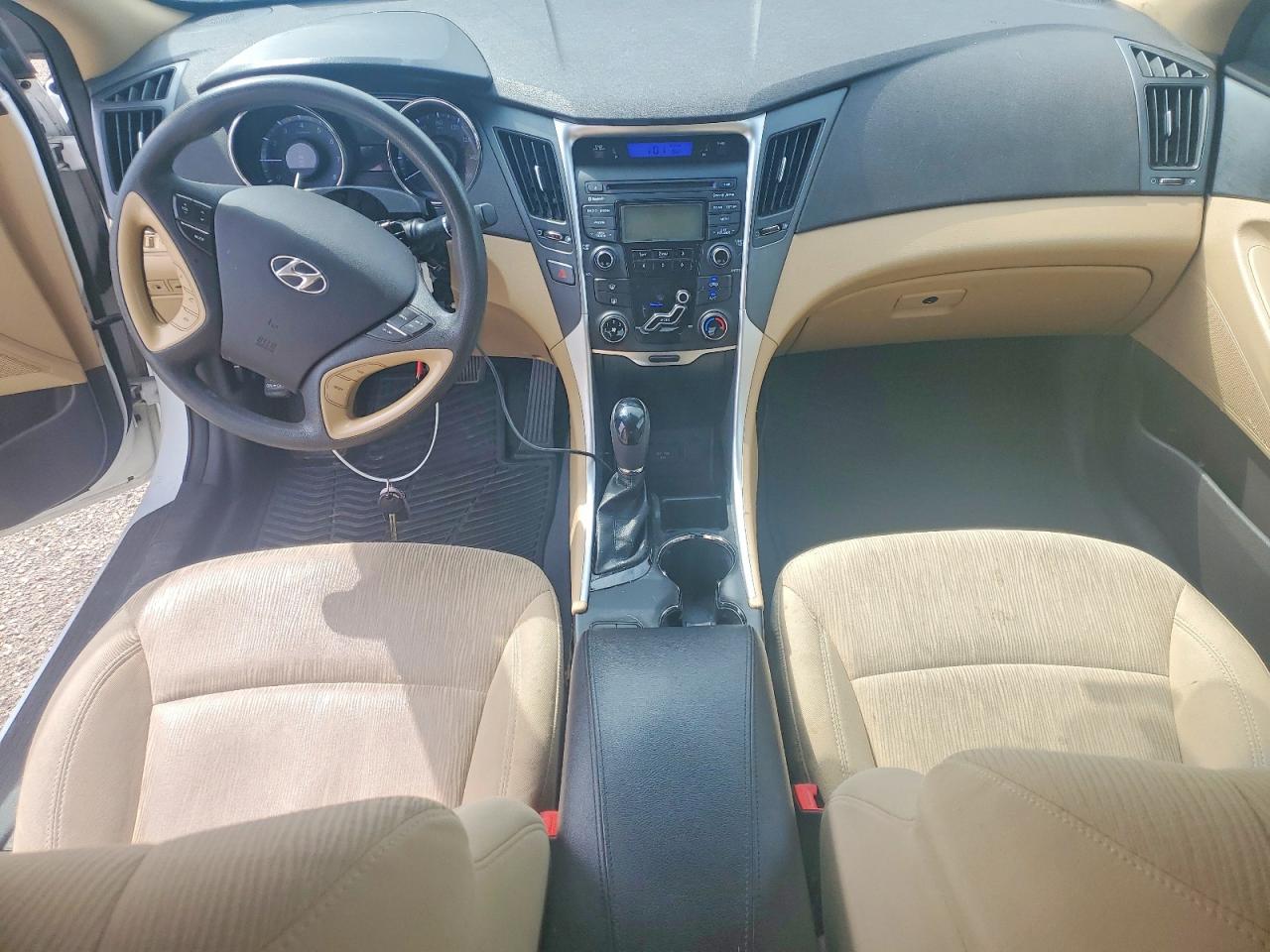 2013 Hyundai Sonata Gls Белый vin: 5NPEB4AC5DH765732