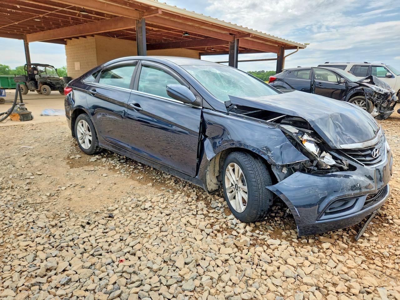 2013 Hyundai Sonata Gls Blue vin: 5NPEB4AC5DH771563