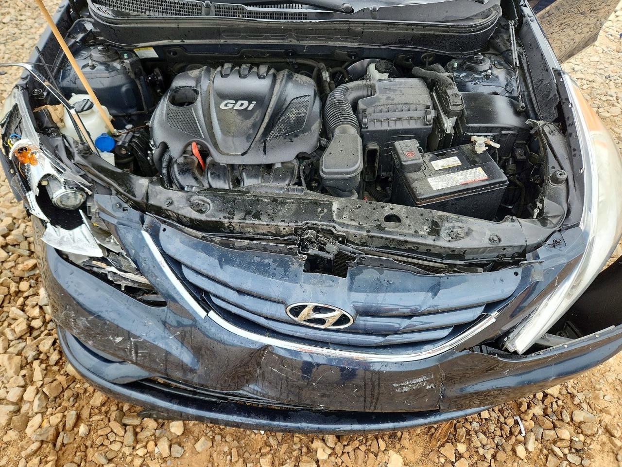 2013 Hyundai Sonata Gls Blue vin: 5NPEB4AC5DH771563