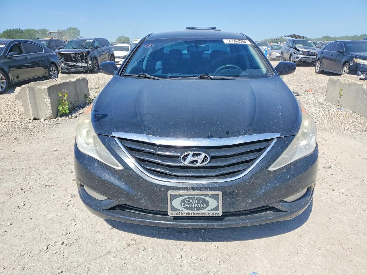 2013 Hyundai Sonata Gls Black vin: 5NPEB4AC5DH790145