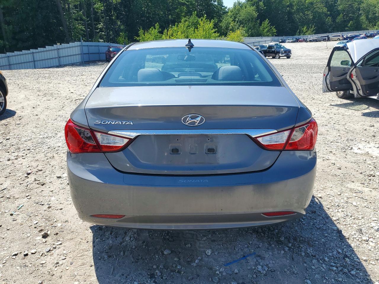 2013 Hyundai Sonata Gls Gray vin: 5NPEB4AC5DH790694