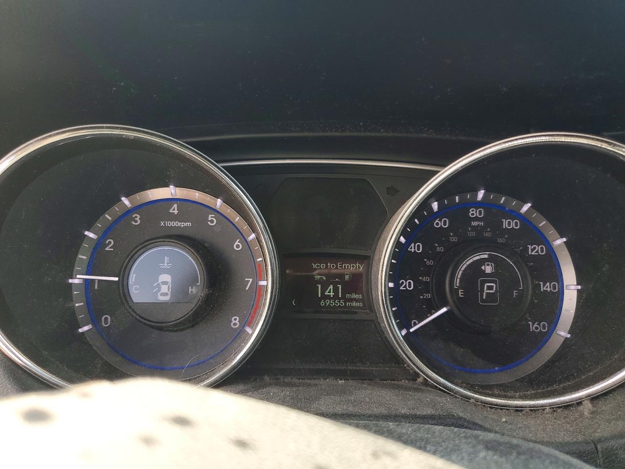 2013 Hyundai Sonata Gls Gray vin: 5NPEB4AC5DH790694