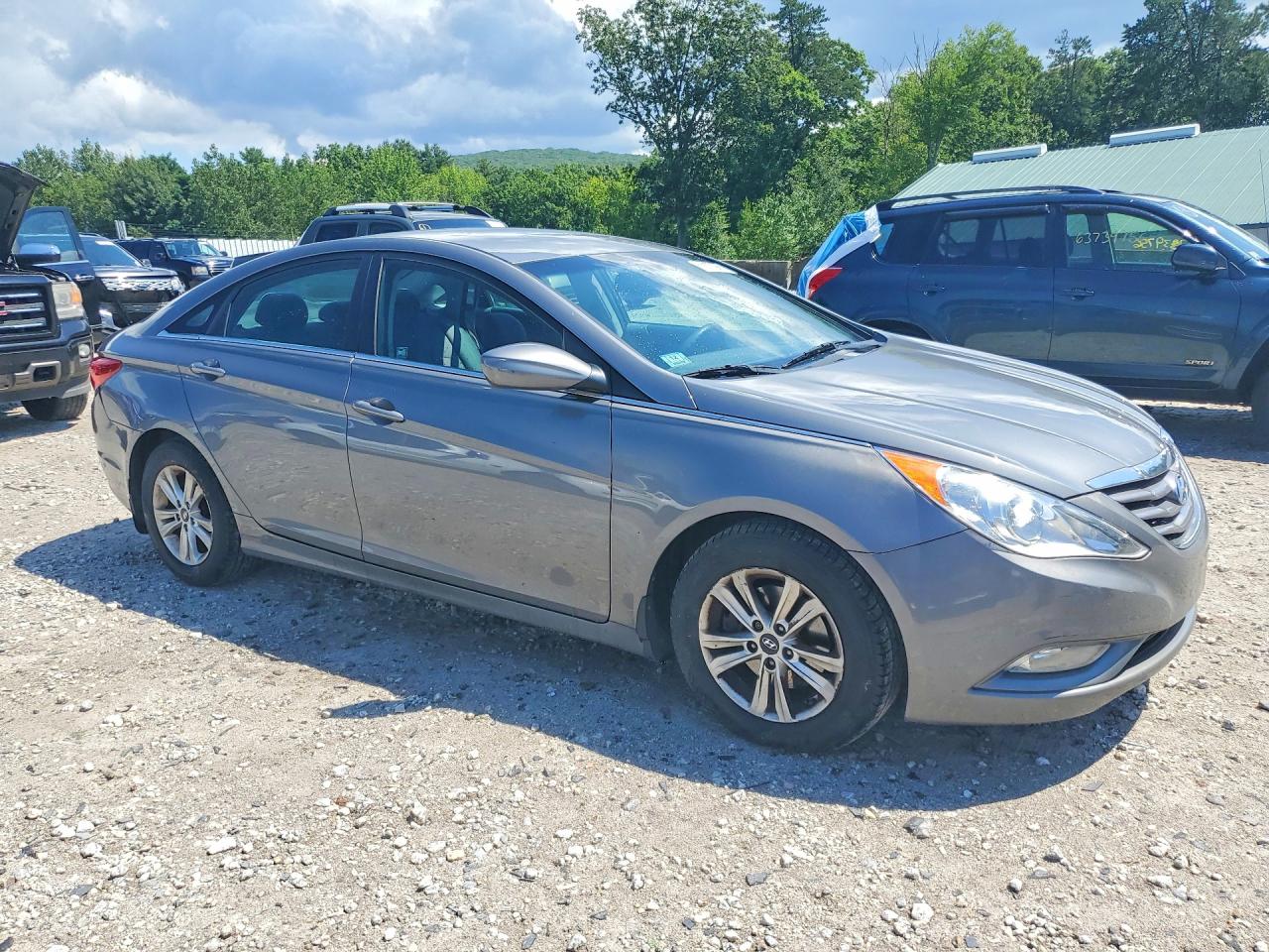 2013 Hyundai Sonata Gls Gray vin: 5NPEB4AC5DH790694