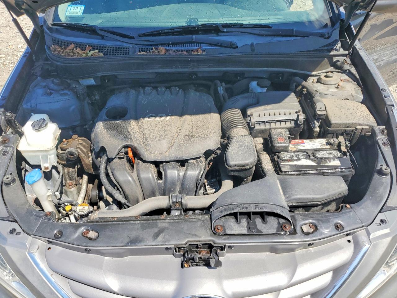 2013 Hyundai Sonata Gls Gray vin: 5NPEB4AC5DH790694