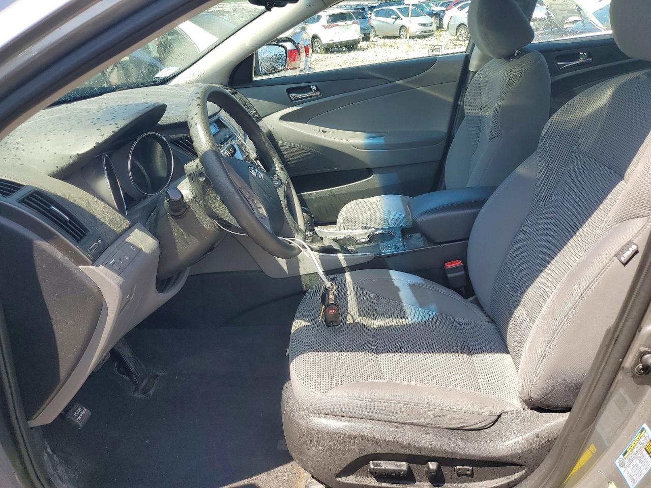 2013 Hyundai Sonata Gls Gray vin: 5NPEB4AC5DH790694