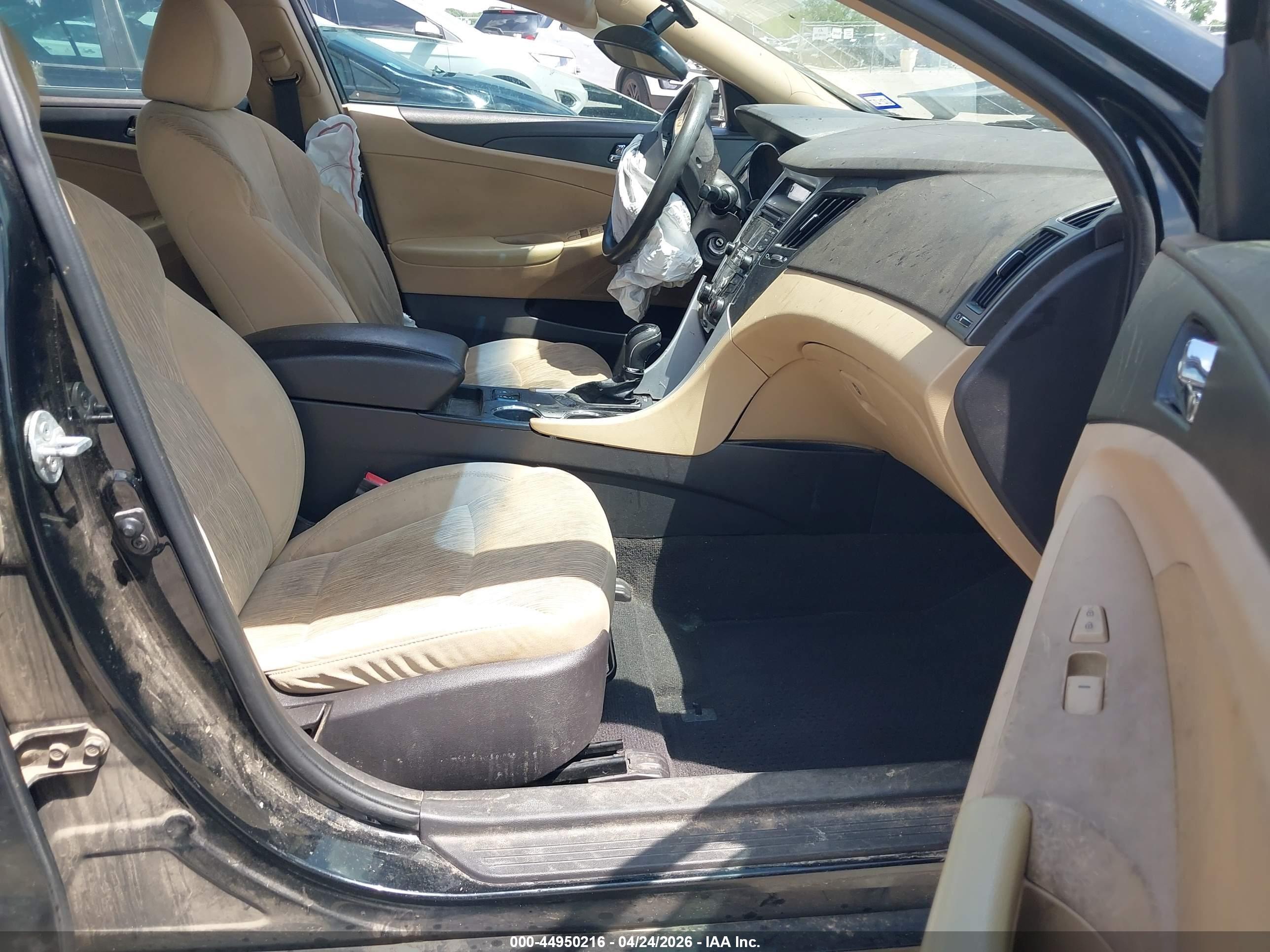 2013 Hyundai Sonata Gls Black vin: 5NPEB4AC5DH791411