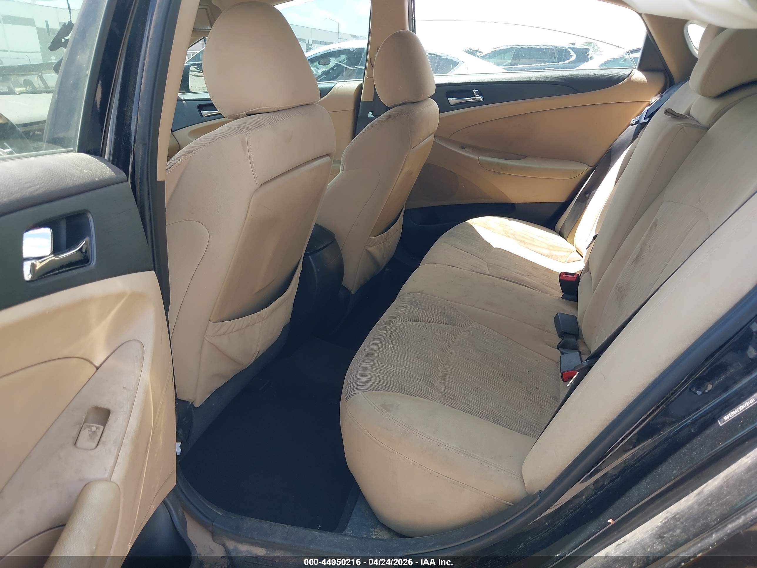 2013 Hyundai Sonata Gls Black vin: 5NPEB4AC5DH791411