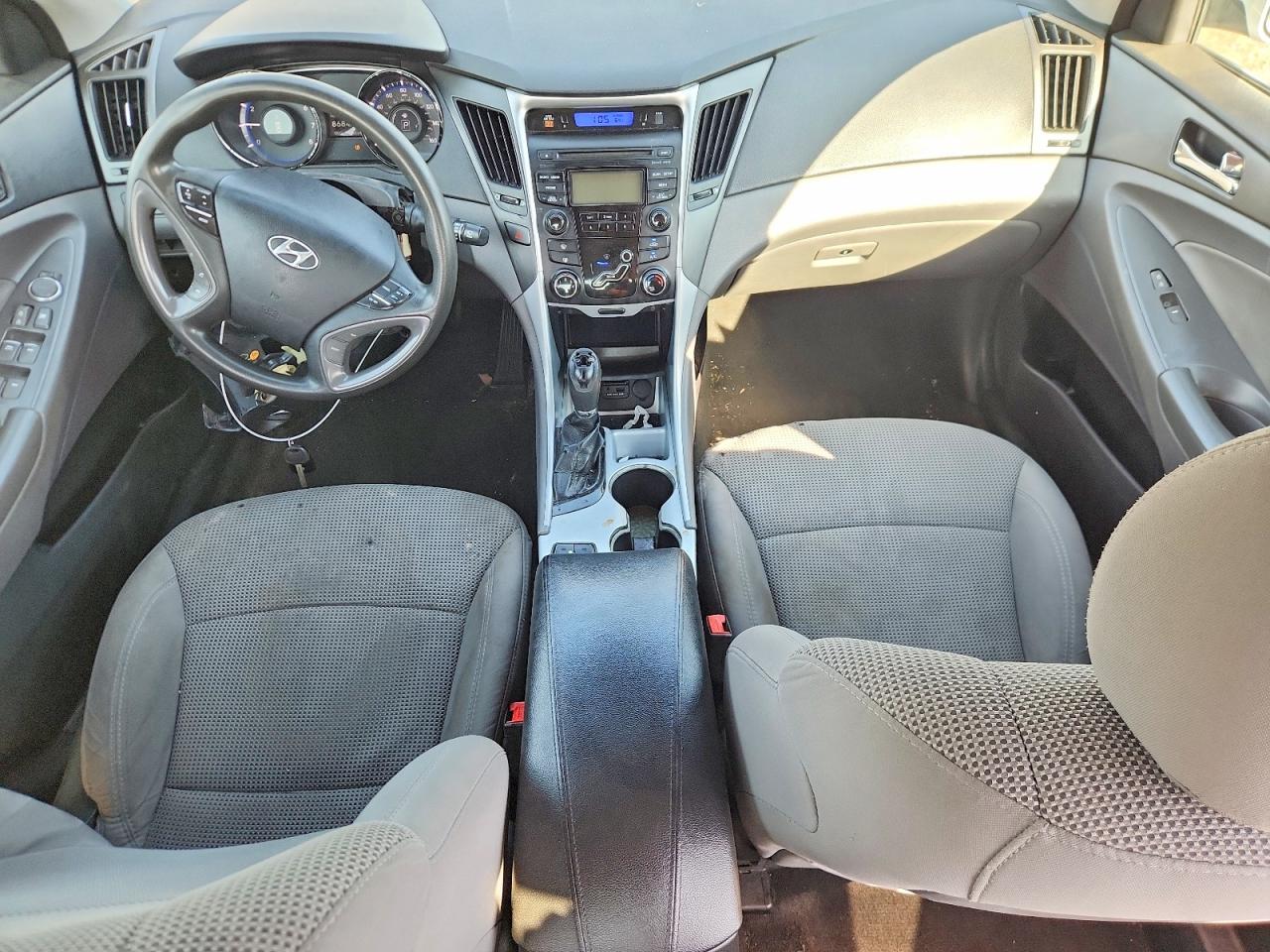 2013 Hyundai Sonata Gls Silver vin: 5NPEB4AC5DH792591