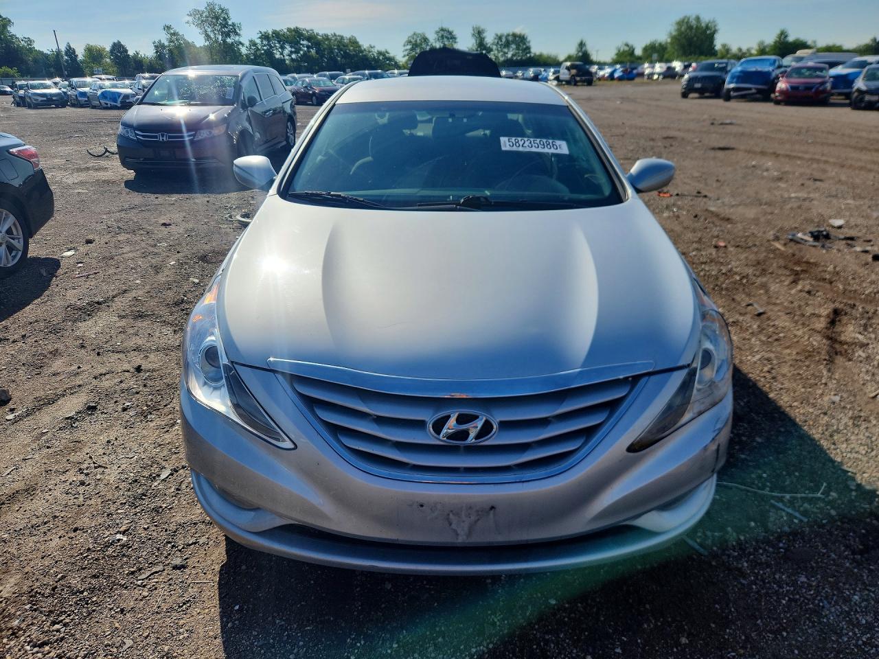2013 Hyundai Sonata Gls Silver vin: 5NPEB4AC5DH792591