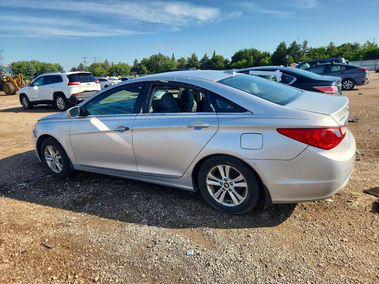 2013 Hyundai Sonata Gls Silver vin: 5NPEB4AC5DH792591
