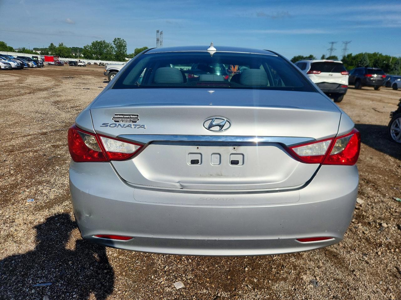 2013 Hyundai Sonata Gls Silver vin: 5NPEB4AC5DH792591